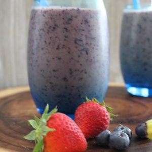 Blueberry Strawberry Smoothie