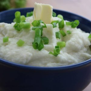 Low-carb-Cauliflower Mashed