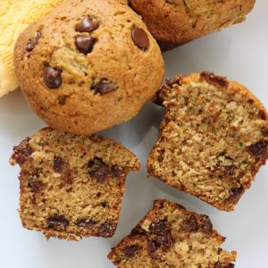 Zucchini-Chocolate-Muffins