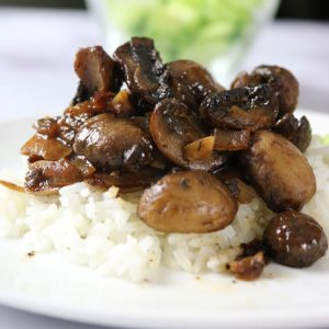 Mushroom in Adobo Sauce (Filipino-style)