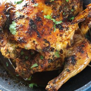 Cilantro-lime Roast Chicken
