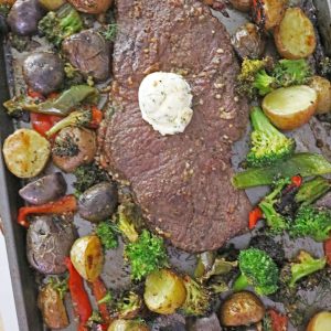 Sheet Pan Steak with Veggies