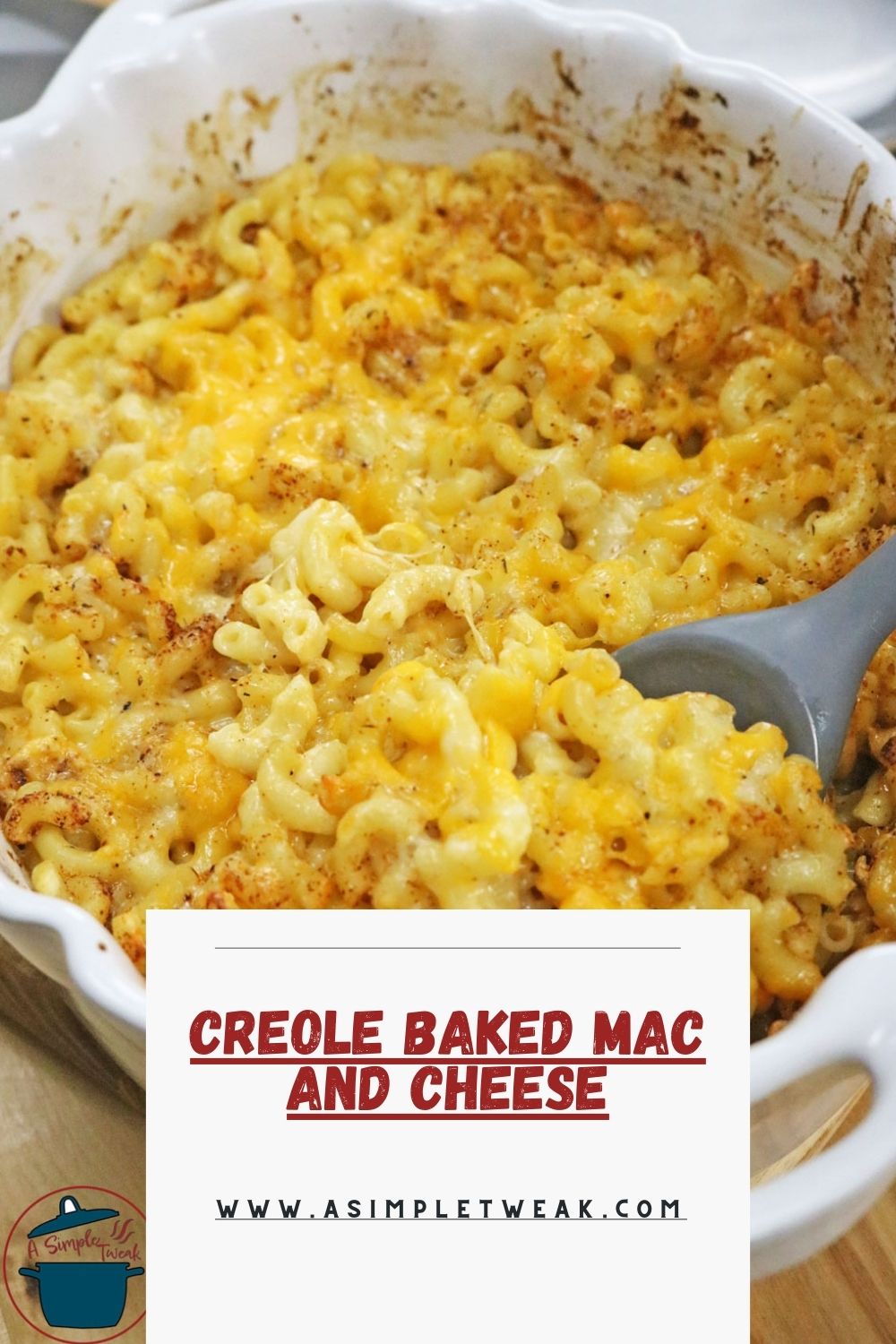 CREOLE BAKED MAC AND CHEESE. CREOLE BAKED MAC AND CHEESE.