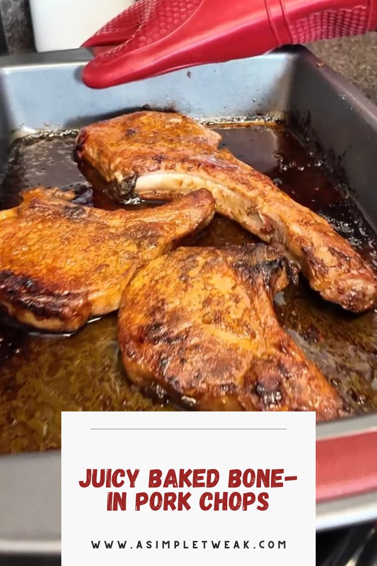 JUICY BAKED BONE-IN PORK CHOPS JUICY BAKED BONE-IN PORK CHOPS PINTEREST