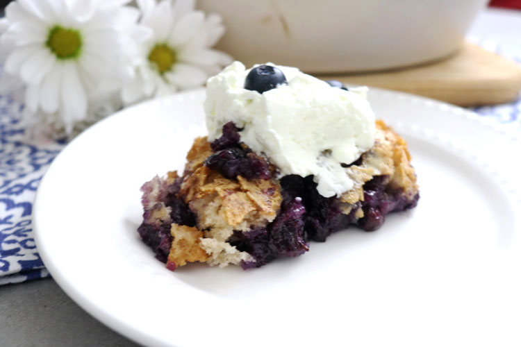 For an extra indulgent experience, serve it with a scoop of vanilla ice cream, which complements the blueberries' sweet and slightly tart flavors. This recipe is a delightful treat that will leave you and your guests craving for more. Blueberry-Recipe