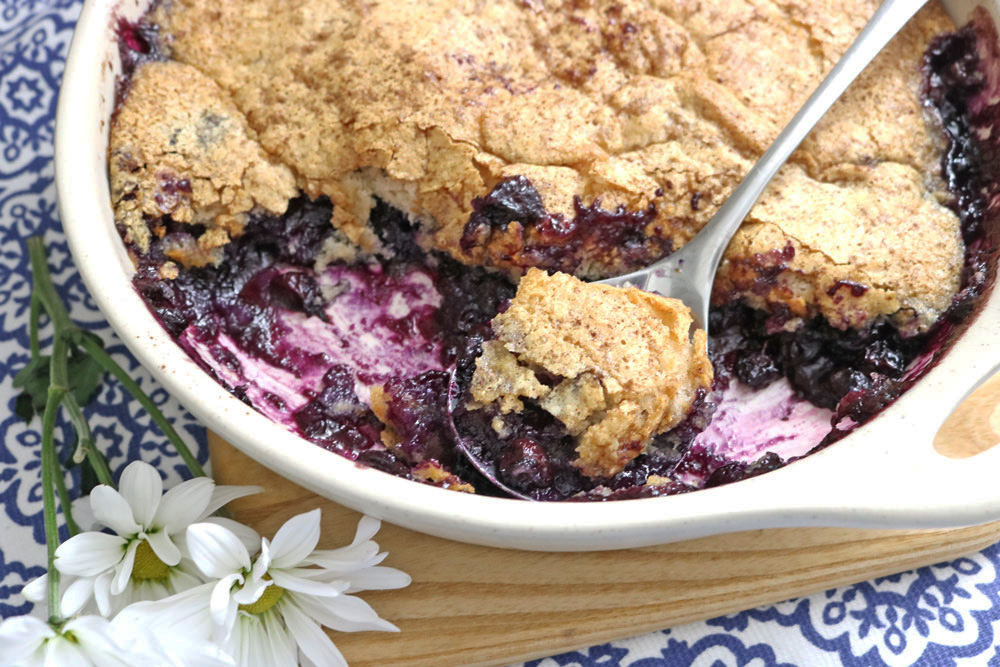 Easy-Blueberry-Cobbler. So grab your blueberries and the rest of the simple ingredients, and get ready to wow your family and friends! Easy-Blueberry-Cobbler