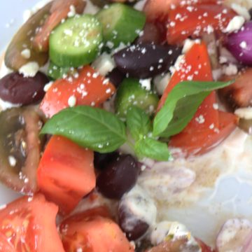 GREEK SALAD RECIPE WITH A FRESH AND FLAVORFUL TWIST.