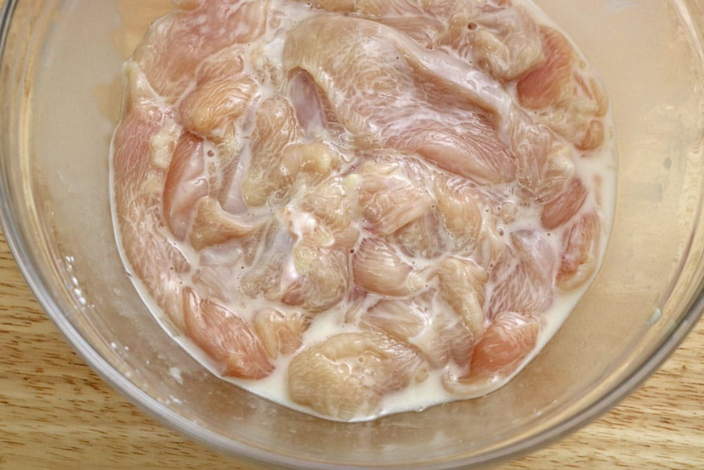 Set-aside-to-marinate-for-10-to-15-minutes-as-you-prepare-the-rest-of-the-ingredients.-If-you-have-time,-let-the-chicken-marinade-overnight-in-the-fridge. Set-aside-to-marinate-for-10-to-15-minutes-as-you-prepare-the-rest-of-the-ingredients.-If-you-have-time,-let-the-chicken-marinade-overnight-in-the-fridge.