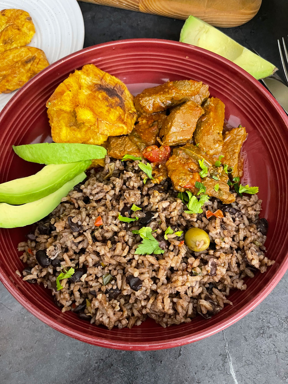 Easy Rice and beans Arroz de Habichuela Negras